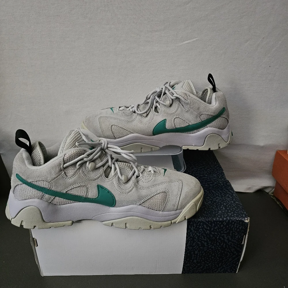 Nike Air Barage low grey fog/ Neptune green - Picture 3 of 7